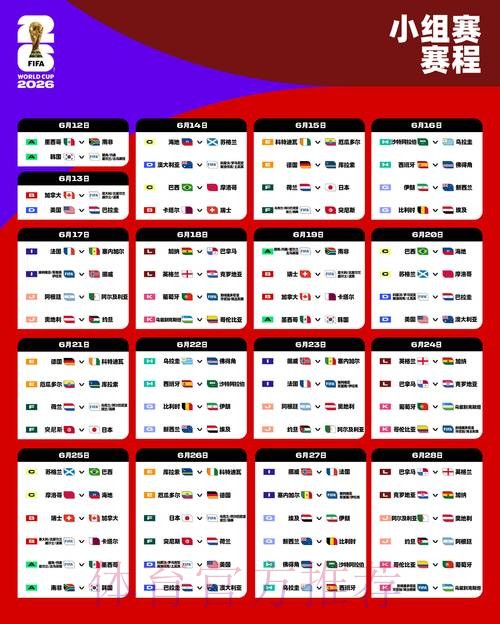 2026世界杯半决赛赛程及精彩看点解析